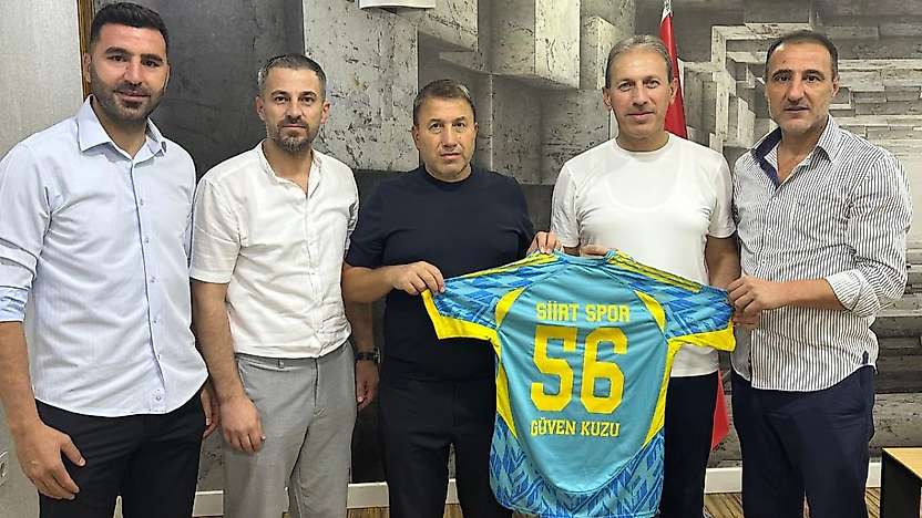 Siirtspor'dan Güven Kuzu'ya Ziyaret: Yeni Sezon Öncesi Destek Mesajı