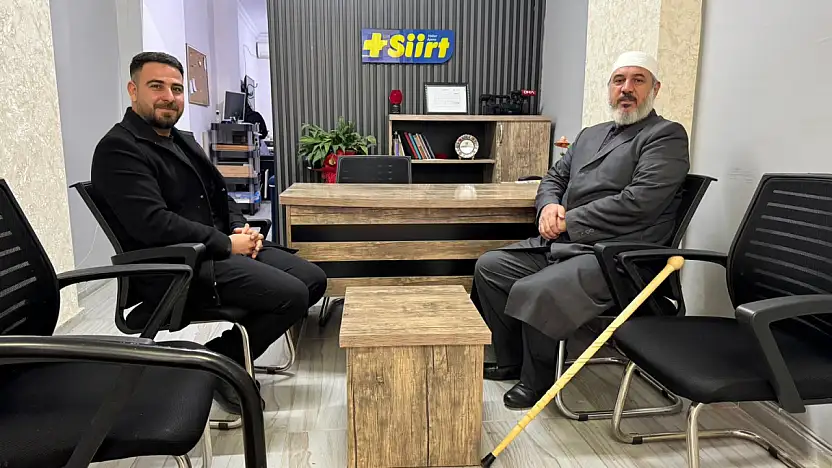 Tillo Âlimi Molla İsmail Hakkı Toprak'tan Artı Siirt Haber Ajansı'na Ziyaret