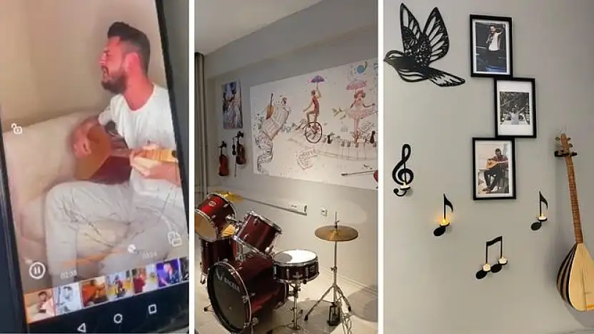 Trabzonlu Yasemen Bolat eşinin anısına Siirt'te  Müzik atölyesi kurdu