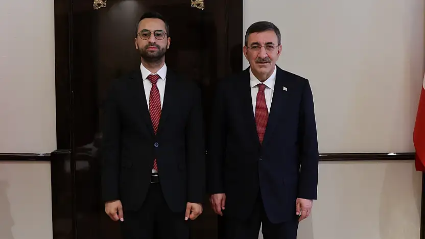 TÜGVA Siirt İl Başkanı Abdullah Tetik'ten Cumhurbaşkanı Yardımcısı Cevdet Yılmaz'a Ziyaret