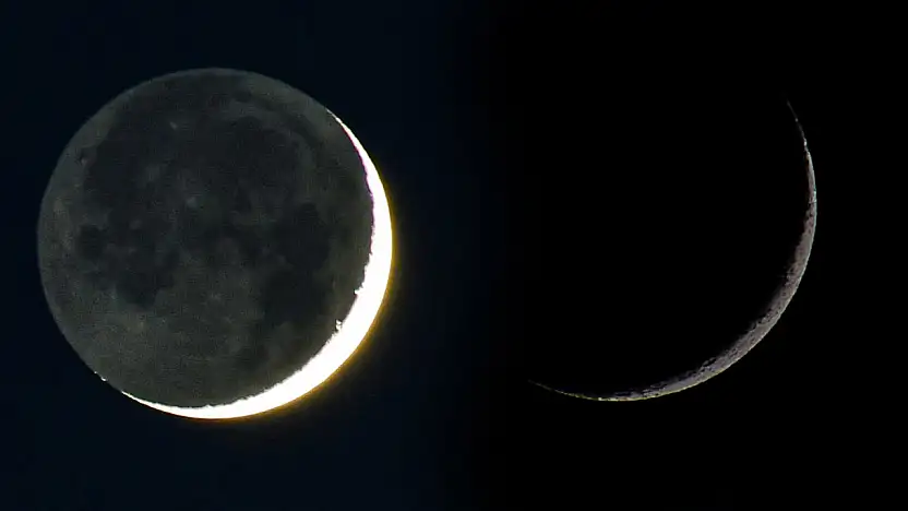 Üç Aylar'ın Müjdecisi Recep Hilali Siirt Semalarında Görüldü