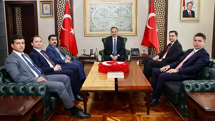 Vali Kızılkaya, Siirt'te Göreve Başlayan Mülki İdare Amirlerini Kabul Etti