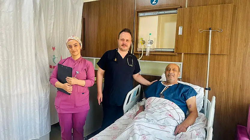 Yüksek Riskli Kalp Hastası Siirt Eğitim ve Araştırma Hastanesi'nde Başarıyla Tedavi Edildi