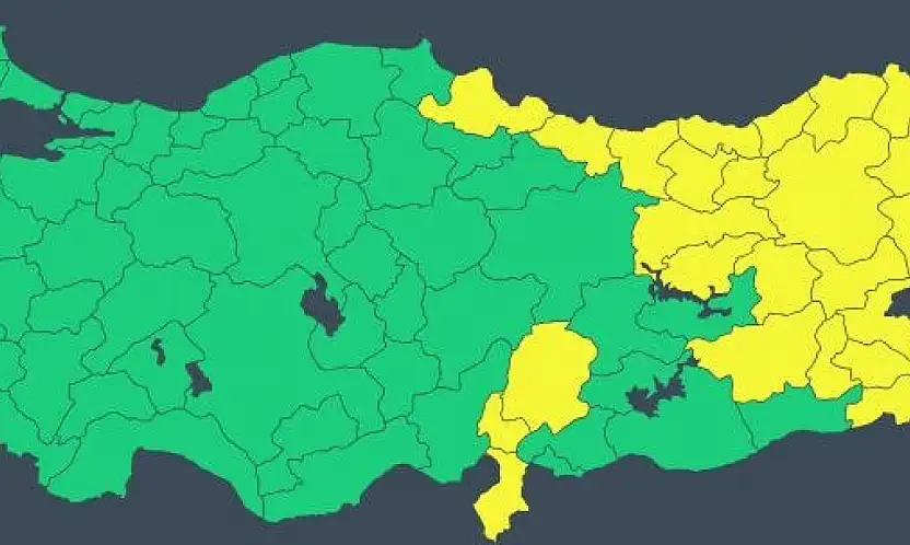 9 Ocak hava durumu: Siirt ve 26 il için sarı kodlu uyarı