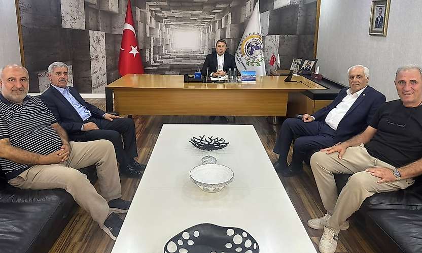 Afif Demirkıran ve Hikmet Ekin'den Siirt TSO'ya Ziyaret