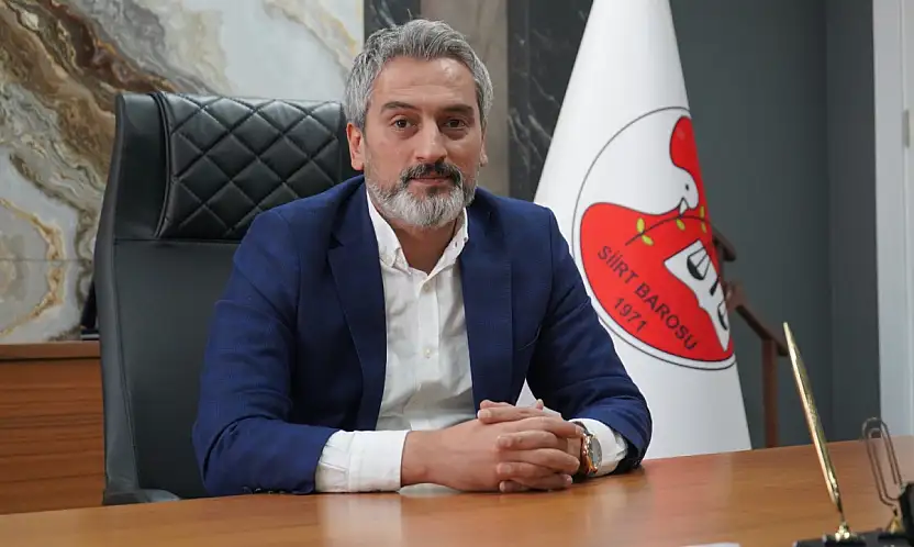 AİHM'in Demirtaş Kararına İlişkin Konuşan Siirt Baro Başkanı Alptekin: Artık Hukukun Gereği Yerine Getirilmelidir