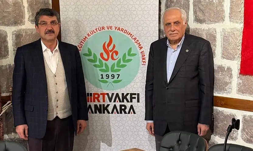 AK Parti Batman Milletvekili Ferhat Nasıroğlu'ndan Siirt Vakfı'na Ziyaret
