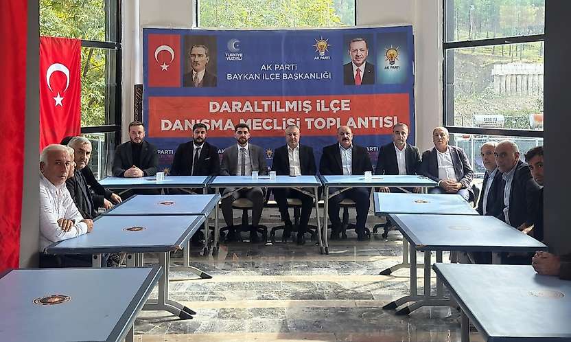 AK Parti Baykan İlçe Danışma Meclisi Toplantısı Gerçekleştirildi