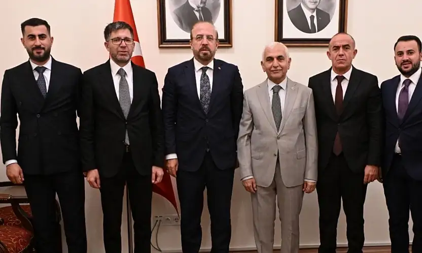 AK Parti Siirt Heyetinden Enerji Bakanlığı'na Ziyaret