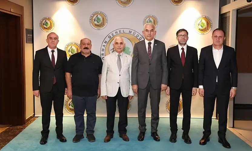 AK Parti Siirt Heyetinden Orman Genel Müdürlüğüne Ziyaret