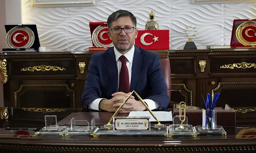 AK Parti Siirt İl Başkanı Gider: Üreticilerimize 3 Milyon TL Destek Sağlandı