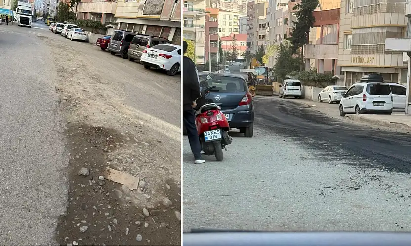 Artı Siirt Gündeme Getirdi, Siirt Belediyesi Harekete Geçti! Bozuk Yol Asfaltlandı
