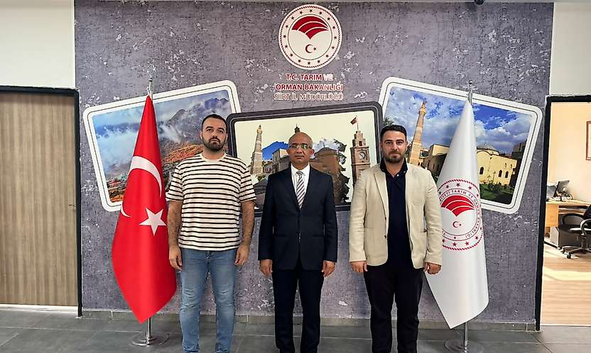 Artı Siirt'ten İl Tarım ve Orman Müdürü Şanverdi'ye Ziyaret