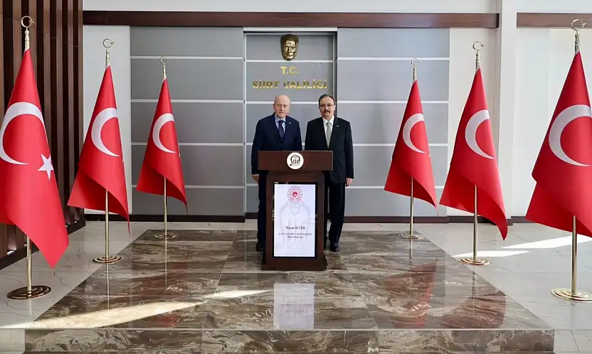 Bakan Yardımcısı Hasan Suver'den Siirt Valiliği'ne Ziyaret