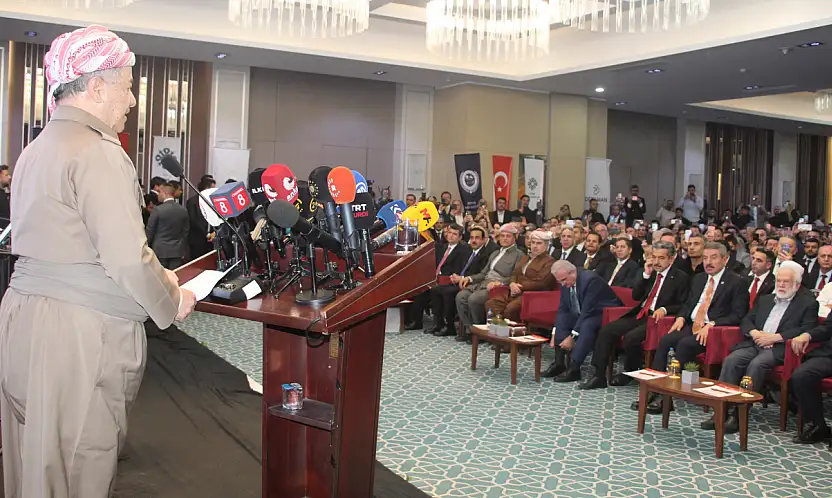 Barzani'den Cizre'de Tarihi Mesaj: ''Barış İçin Her Şeyi Yapacağız''