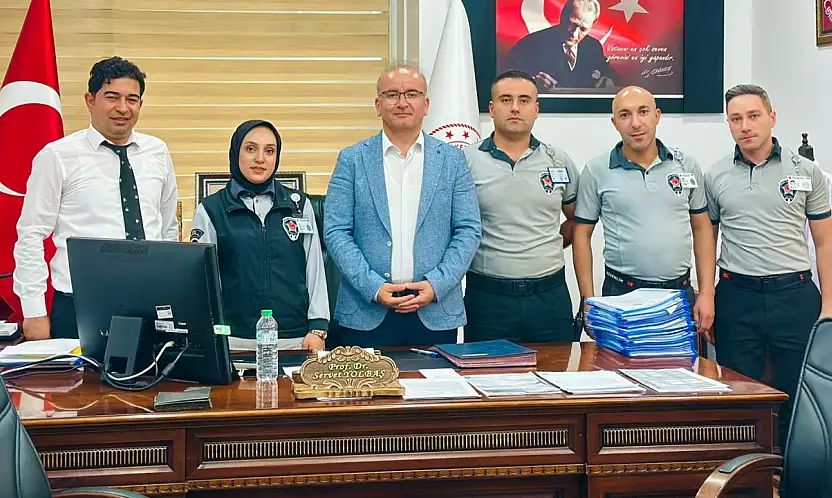 Başhekim Yolbaş'tan Güvenlik Personeline Teşekkür