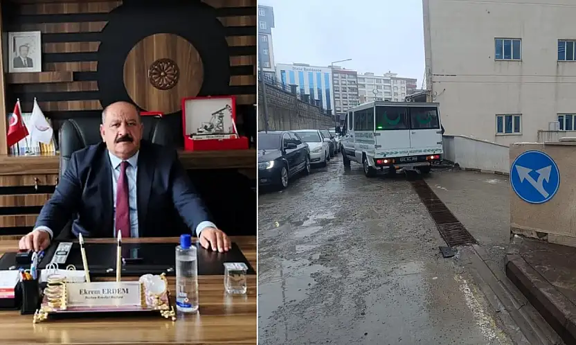 Baykan Belediye Başkanı Ekrem Erdem'in acı günü