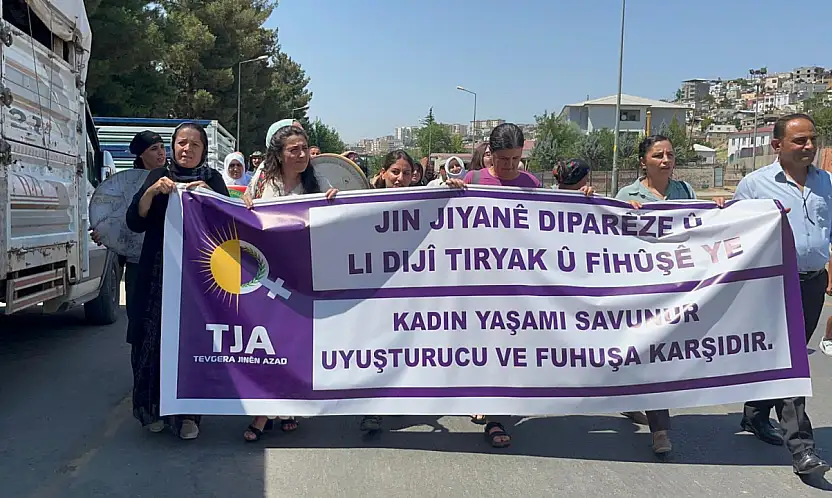 DBP ve TJA'dan Siirt'te Uyuşturucu ve Fuhuşa Karşı Çadır Nöbeti