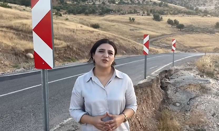 DEM Parti Milletvekili Sarıtaş'tan Siirt-Eruh Yolu Tepkisi: 'Aylardır Bu Halde Bekliyor'