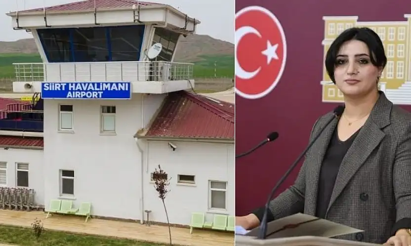 DEM Parti Siirt Milletvekili Sarıtaş'tan Siirt Havalimanı İçin Soru Önergesi: '3 Ay Denildi, 8 Aya Uzadı'