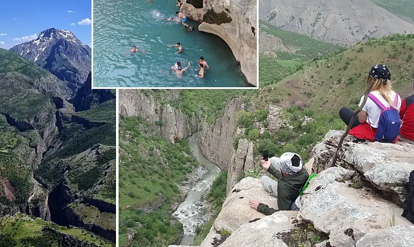 Doğa Turizmini Sevenler Siirt, Van ve Şırnak Sınırına Akın Ediyor: Masiro Kanyonu'na İlgi Her Geçen Yıl Katlanıyor