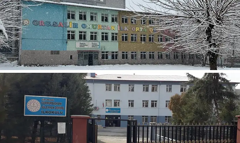 Durumları merak ediliyordu: Siirt'te iki okul için yıkım kararı