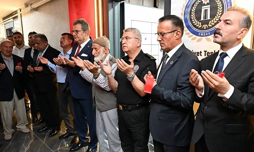 EMŞAV Siirt İl Başkanlığı Dualarla Hizmete Açıldı