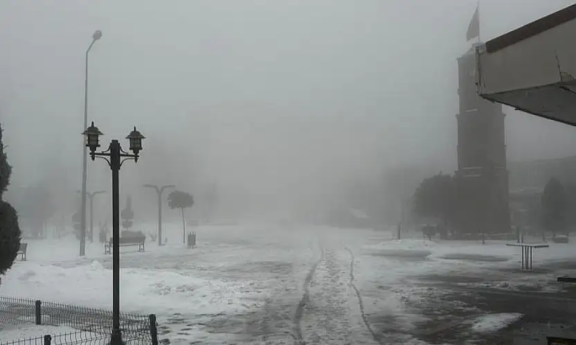 Eruh'ta taşımalı eğitime kar engeli