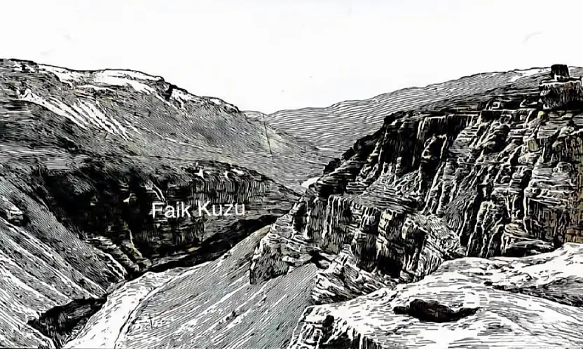 Fransız Ressamın 155 Yıl Önce Çizdiği Siirt–Kurtalan Gravürü Gün Yüzüne Çıktı