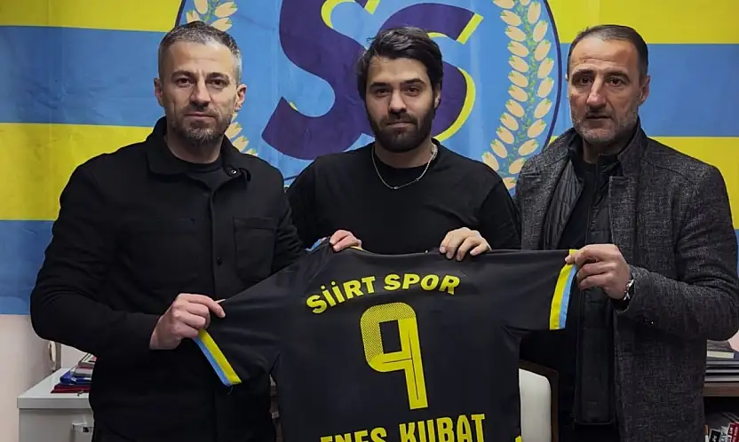 Gelecek Siirt 56 Spor'dan flaş transfer: Enes Kubat kadroya katıldı