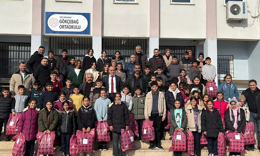 Gökçebağ Belediyesi'nden öğrencilere kışlık giyim desteği