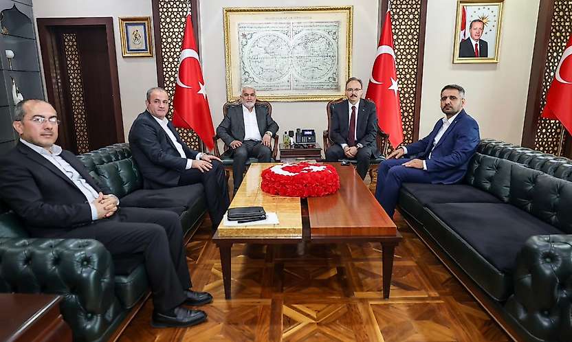 HÜDA PAR Genel Başkanı Yapıcıoğlu'ndan Siirt'te Vali Kızılkaya'ya Ziyaret