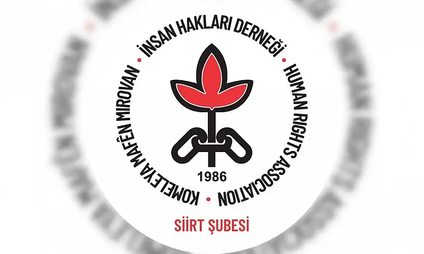 İHD Siirt Şubesi, 40. Kuruluş Yılında Basın Açıklaması Yapacak