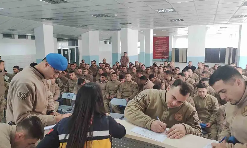 Siirt İl Jandarma Komutanlığı personeline organ bağışı eğitimi