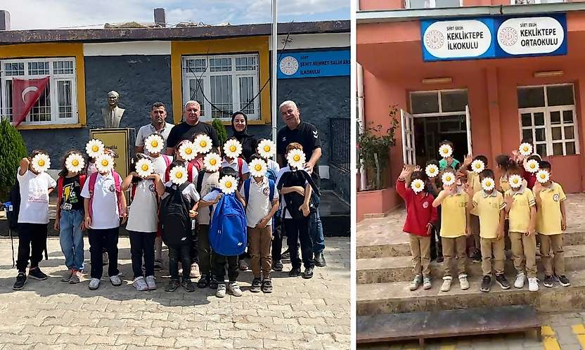 İstanbul'dan Siirt'teki Öğrencilere Kırtasiye Desteği