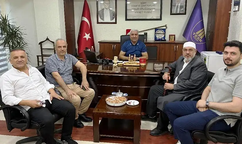 Kanaat Önderi İsmail Hakkı Toprak'tan Başkan Yılmaz'a Hayırlı Olsun Ziyareti