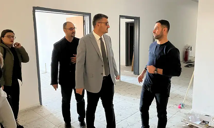 Kurtalan Ağız ve Diş Sağlığı Merkezi İnşaatında Son Durum: Siirt İl Sağlık Müdürü Hacıoğlu'ndan Yerinde İnceleme