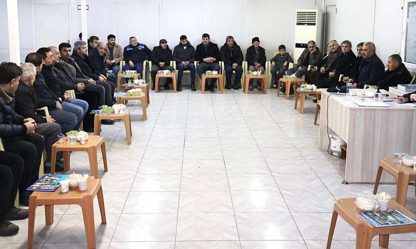 Kurtalan Belediyesi Yenidoğan Mahallesi'nde mahalle buluşması düzenledi