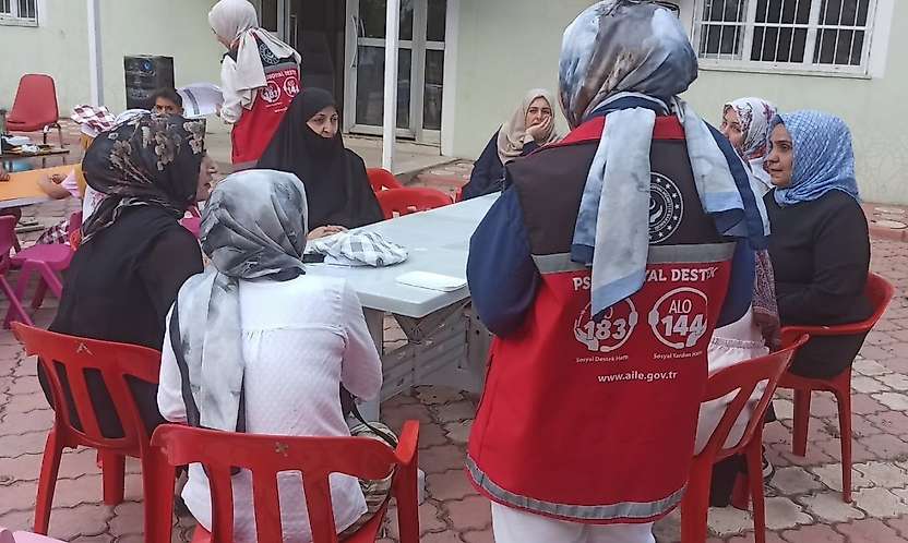 Kurtalan'da Aileler Şiddete Karşı Hakları Konusunda Bilgilendirildi