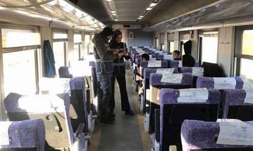 Kurtalan Güney Ekspres treninde güvenlik uygulaması