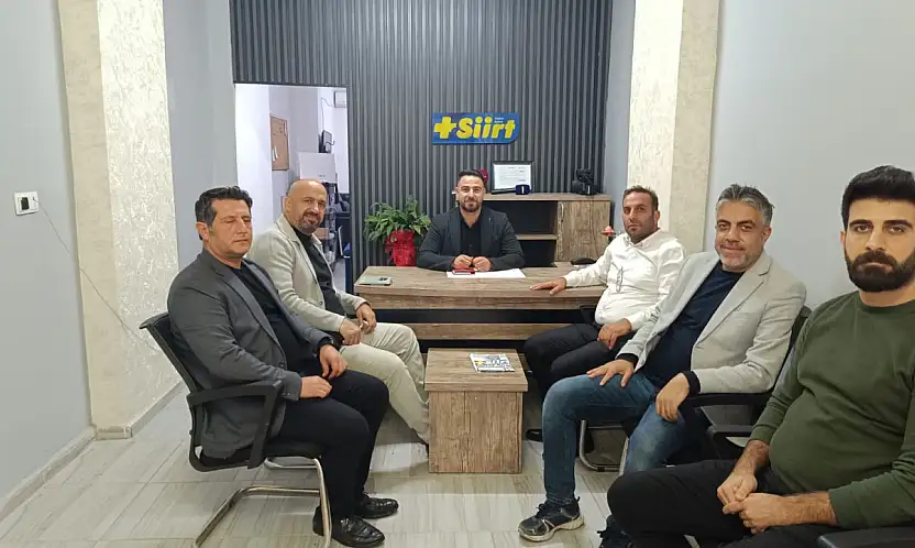 Memur-Sen Siirt İl Başkanı Murat Şeker ve Yönetiminden Artı Siirt Haber Ajansı'na Ziyaret