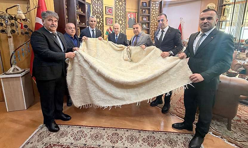 MHP Siirt İl Başkanı Cengizhan Tükenmez'den Devlet Bahçeli'ye Ziyaret