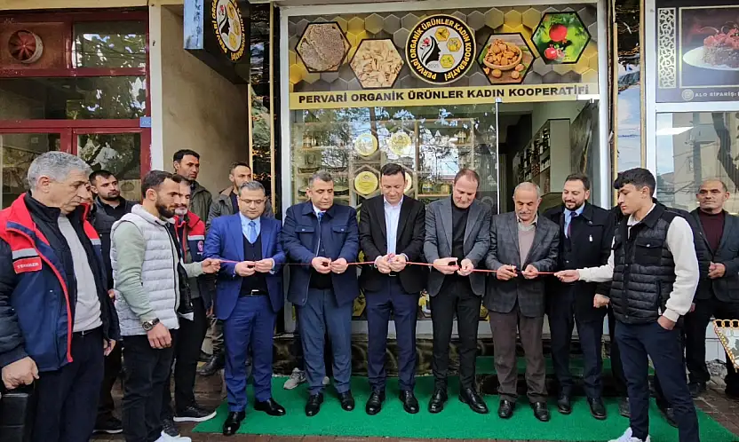 Pervari'de Kadın Kooperatifi Hizmete Açıldı!
