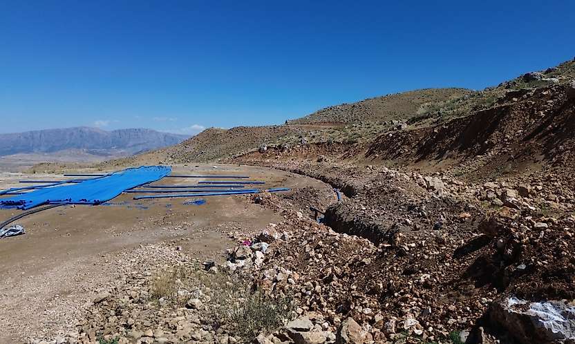 Pervari Doğan köyünün içme suyu sorunu çözülüyor