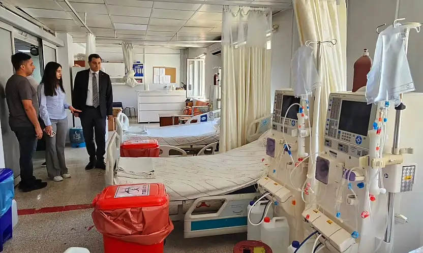 Pervari Kaymakamı Ali Buzkaya Devlet Hastanesini Ziyaret Etti