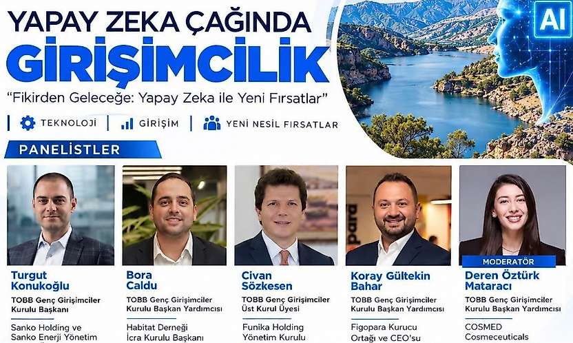 Sanko, Figopara ve Habitat Siirt'te Buluşuyor: Yapay Zekâ Çağında Girişimcilik Paneli