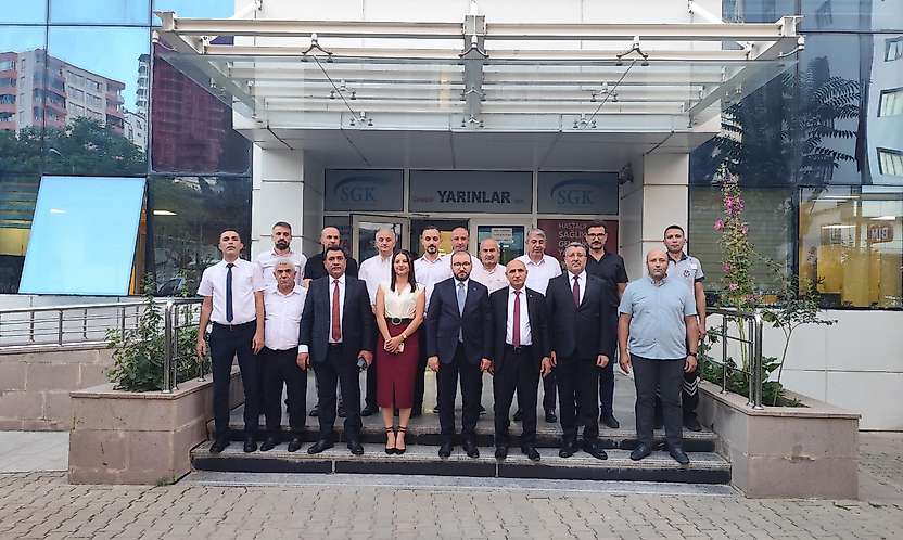 SGK Başkanı Yunus Elitaş, Siirt İl Müdürlüğünü Ziyaret Etti