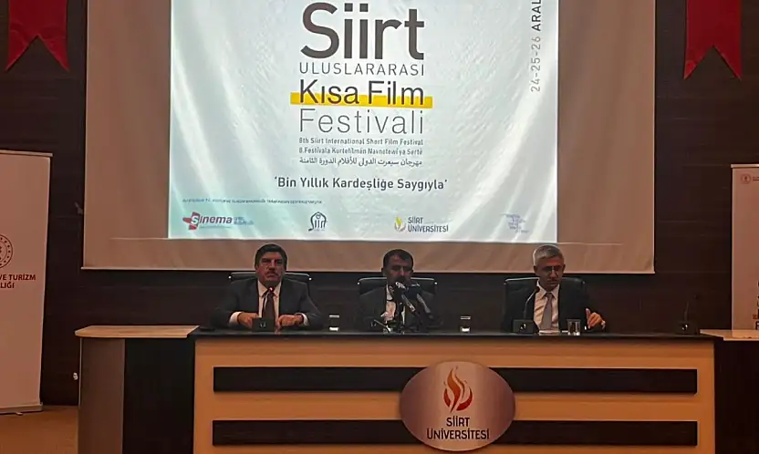 Siirt 8'inci Uluslararası Film Festivali Başladı