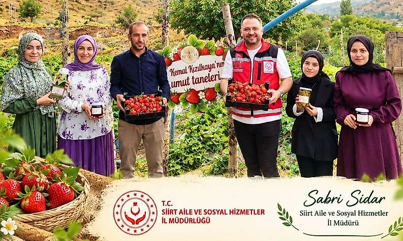 Siirt Aile ve Sosyal Hizmetler İl Müdürlüğü'nden Dünya Kadın Çiftçiler Günü Mesajı