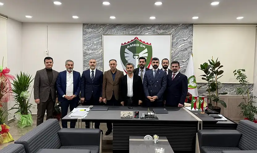 Siirt Barosu'ndan  Amedspor'a ziyaret